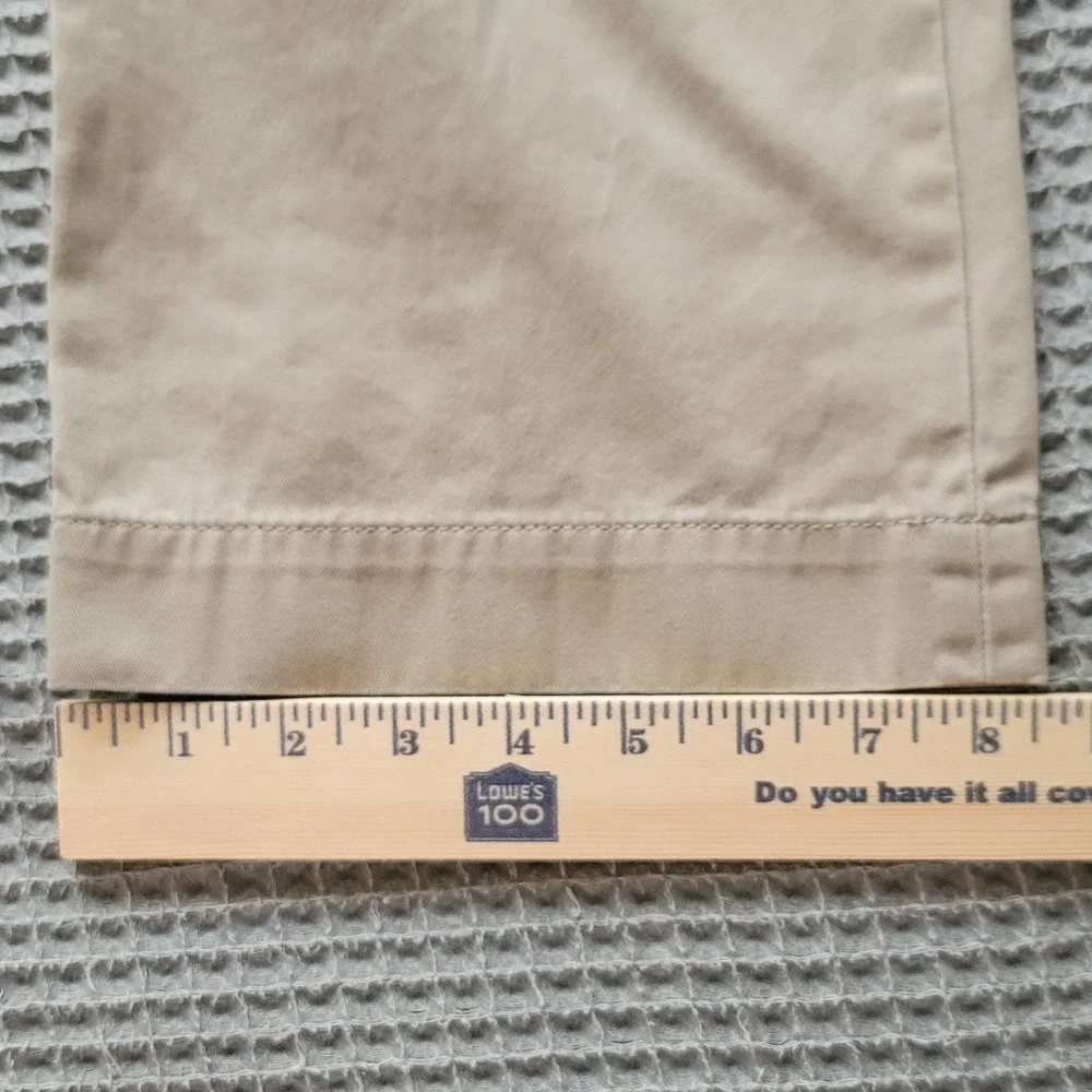 Polo Ralph Lauren Chino Pants Mens 35x32 Khaki‎ Tan Classic Fit Cotton Trousers